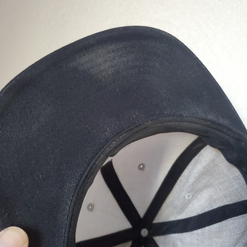 Brixton Trade Mark Supply Snapback Hat Gray Black Two Tone Wool Blend Cap - Picture 7 of 14